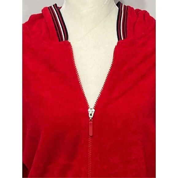 Catalina Terry Zip Up Hooded Track Jacket Size Medium - Picture 8 of 10